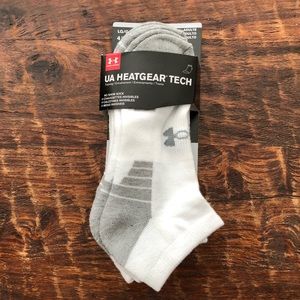 Under Armour No Show Socks (4) // Adult L // OBO